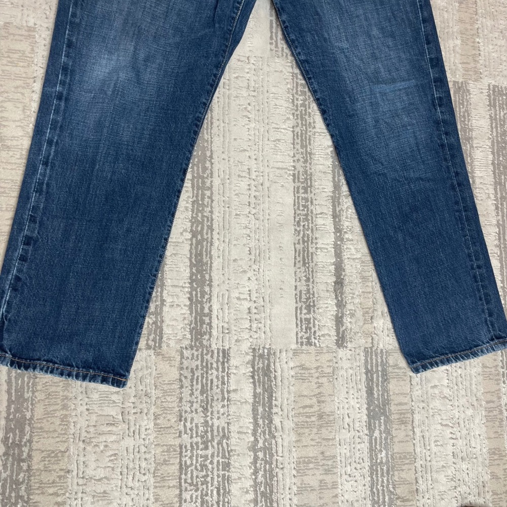 Lucky Brand 221 Original Straight Mens Blue Jeans 38x30 Medium Wash - Picture 10 of 12